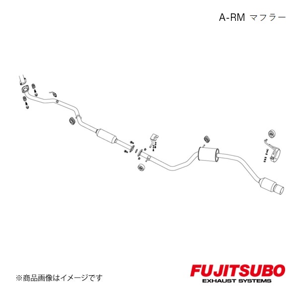 FUJITSUBO/フジツボ マフラー A RM bB 1.5 2WD DBA QNC21 2005.12〜2010.7 250 21621 :25021621 qq e f2 1s:車楽院