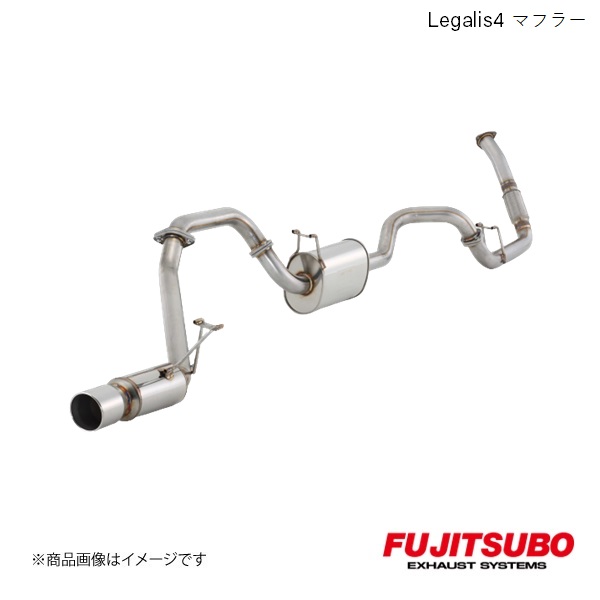 FUJITSUBO/フジツボ マフラー Legalis4 ランドクルーザー 80 4.2 DT S，KC-HDJ81V 1989.10〜1998.1 270-20814