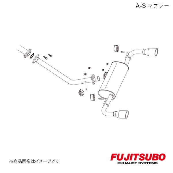 FUJITSUBO/フジツボ マフラー A S RAV4 2.5 ハイブリッド 4WD 6AA AXAH54 2019.4〜 360 20644 :36020644 qq e f2 1s:車楽院