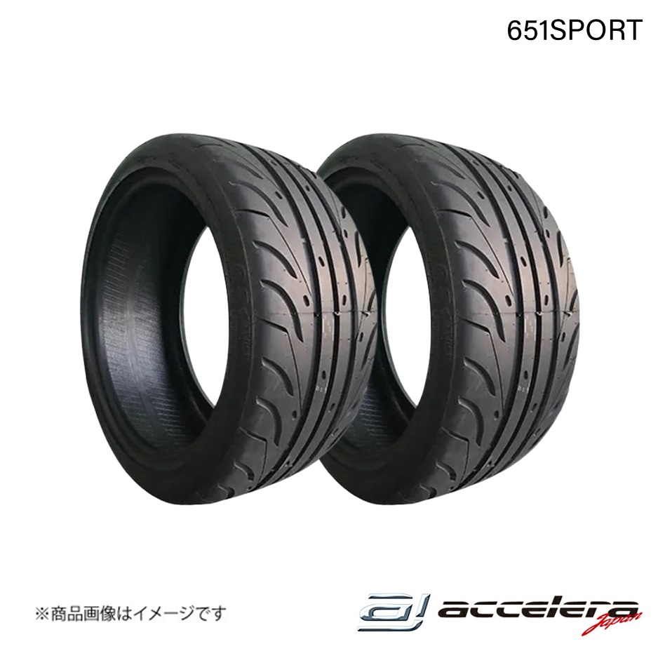 ACCELERA アクセレラ 285/35R18 101W XL(TW100) 651SPORT スポーツタイヤ 2本 タイヤ単品 : acce qq e f2 h 244s : 車楽院