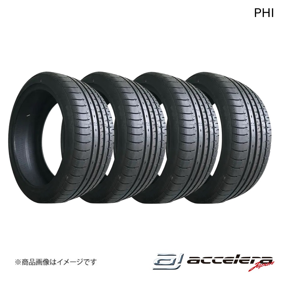 ACCELERA アクセレラ 215/40ZR18 89Y XL PHI サマータイヤ 4本 タイヤ単品 : acce qq e f2 h 285s : 車楽院