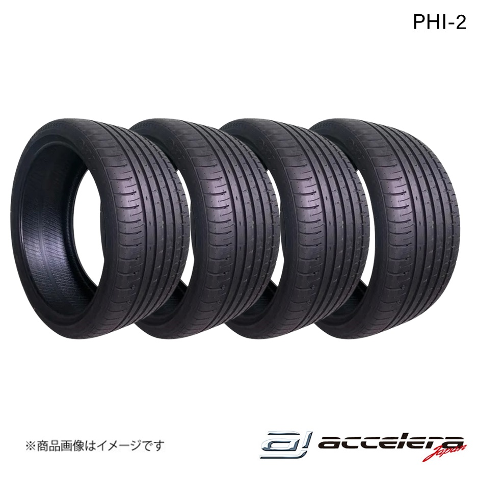 ACCELERA アクセレラ 275/30ZR21 98Y XL PHI-2 サマータイヤ 4本