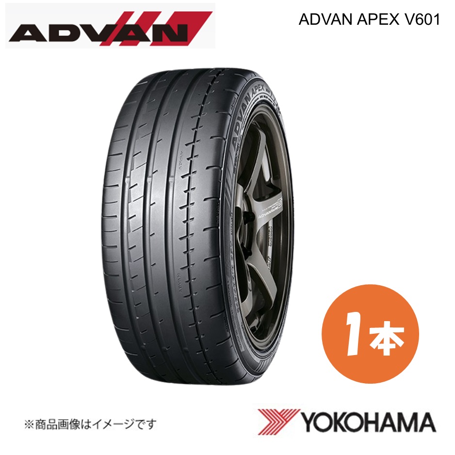 YOKOHAMA ヨコハマタイヤ ADVAN APEX V601 225/40R18 スポーツタイヤ 1本 225 40 18 Y XL R5540 : r5540 qq e 278s : 車楽院