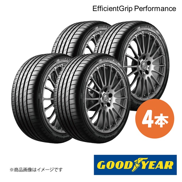 GOODYEAR グッドイヤー 新車装着タイヤ EfficientGrip Performance FIAT 500 チンクエチェント 175/65R14 86T XL 前後共通 4本 5528001×4