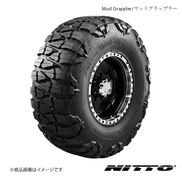 NITTO Mud Grappler 38×15.50R20 D 125Q 1本 オフロードタイヤ 夏タイヤ ブロックタイヤ ニットー マッドグラップラー :nit qq e h 665s:車楽院