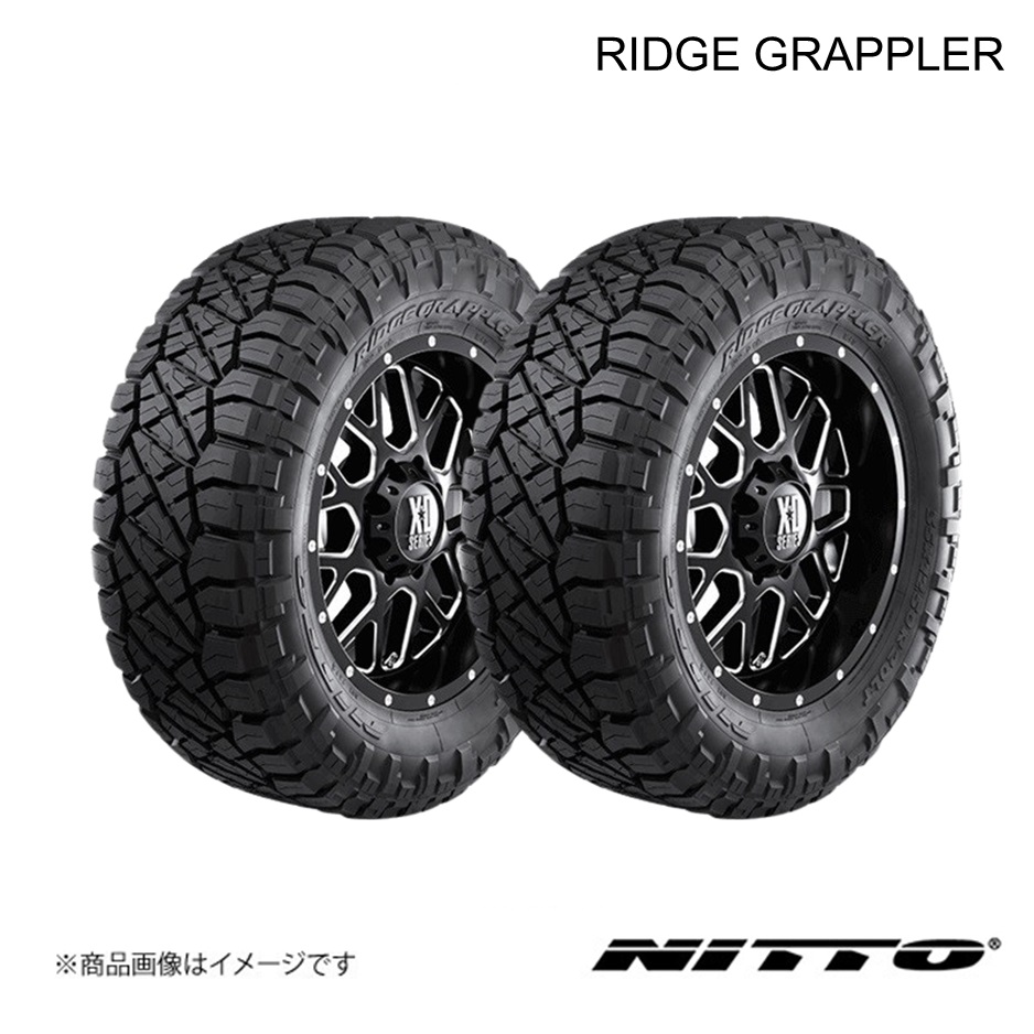 NITTO ニットー RIDGE GRAPPLER ハイブリッドテレーンタイヤ 38×13.50R20 LT 128Q 2本 77610030 : 77610030 qq e 526s : 車楽院