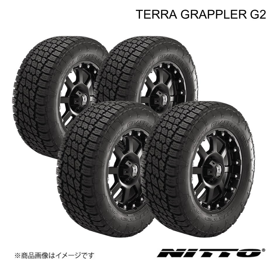 NITTO ニットー TERRA GRAPPLER G2 オールテレーンタイヤ 305/50R20 120S XL 4本 73160227 車、バイク、自転車-タイヤ、ホイール