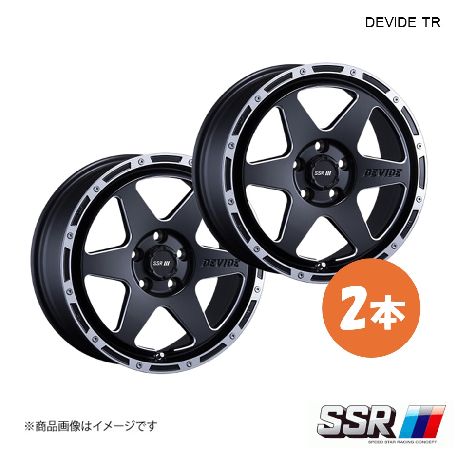 SSR DEVIDE TR-6 ホイール 2本 RAV4 MXAA52 X