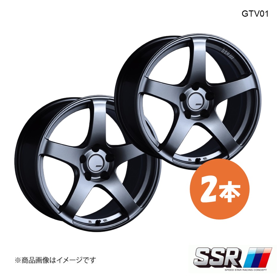 SSR GTV01 ホイール 2本 RAV4 AXAP54 PHV G“Z”【18×8.0J 5-114.3
