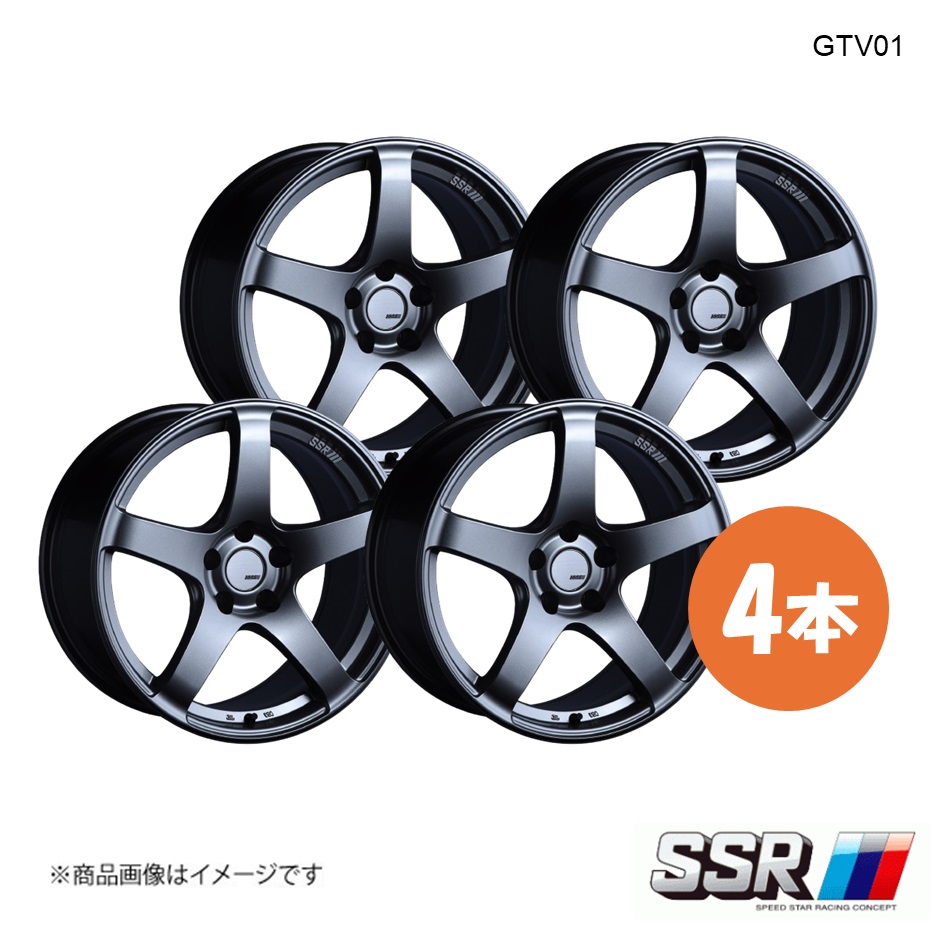 人気が高い ホイール GTV01 SSR 4本 4 NISMO【17×7.0J FE13 オーラ ノート タイヤ・ホイール