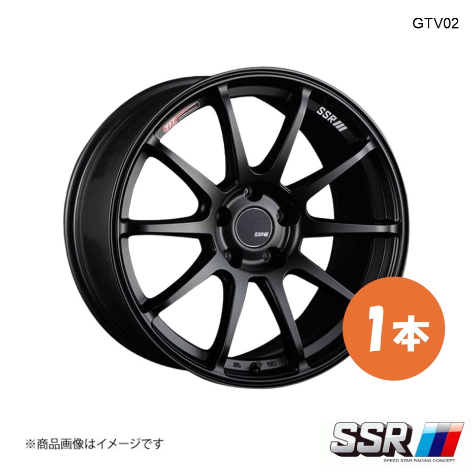SSR GTV02 ホイール 1本 レヴォーグ VMG / VM4 2.0GT-S/1.6GT-S