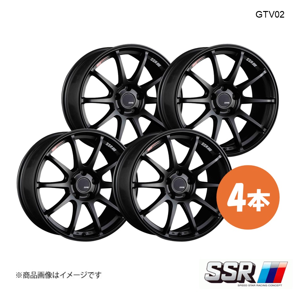 SSR GT X02 4本セット ホイール GR86【19×8J 5-100 INSET50】ZN8