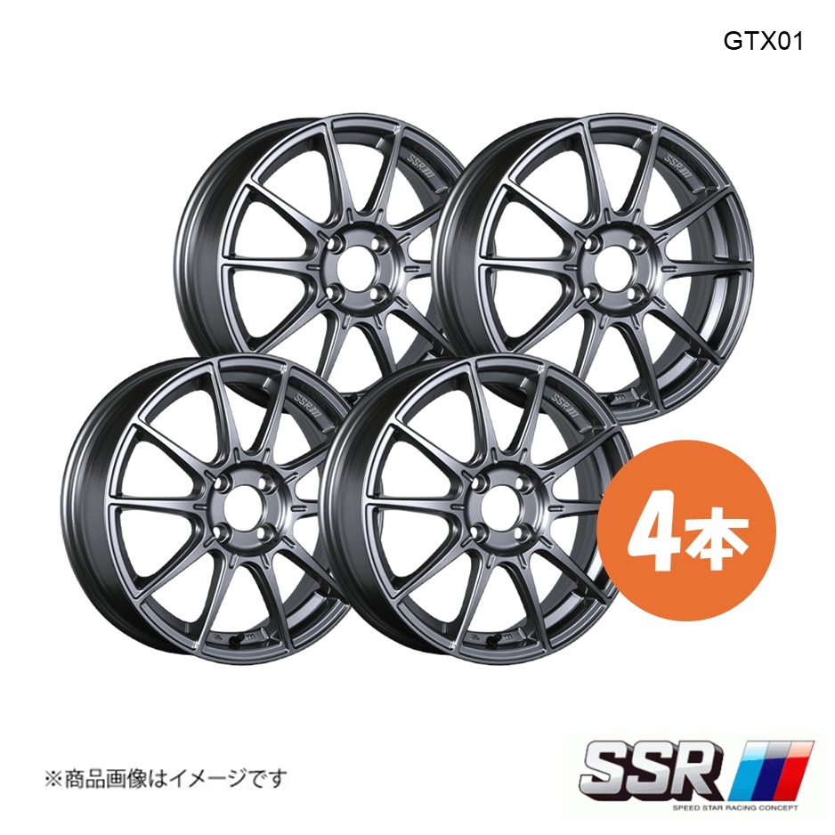 SSR GTX01 ホイール 4本 スイフト ZD53S ハイブリッド/RS【16 SSR GTX01 ホイール 4本 スイフト ZD53S ハイブリッド/RS【16