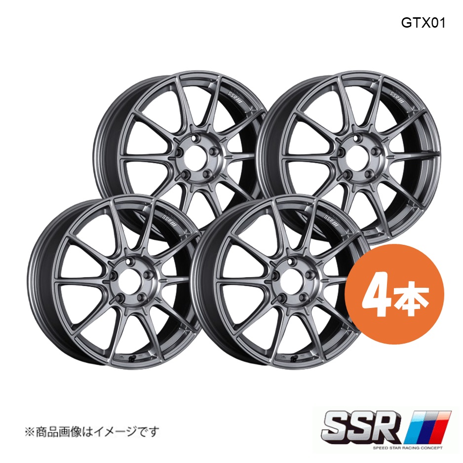 SSR GTX01 ホイール 4本 レヴォーグ VMG / VM4 2.0GT-S/1.6GT-S