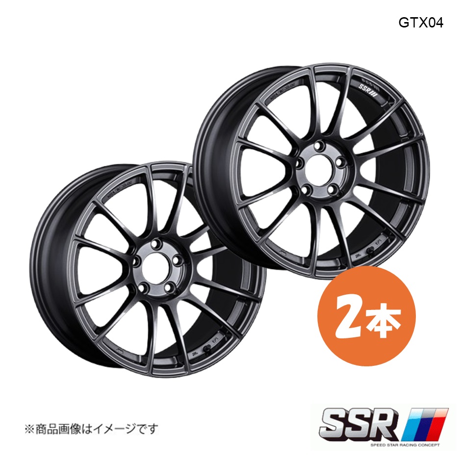 SSR GTX04 ホイール 2本 RAV4 MXAA52 X【17×8.0J 5-114.3