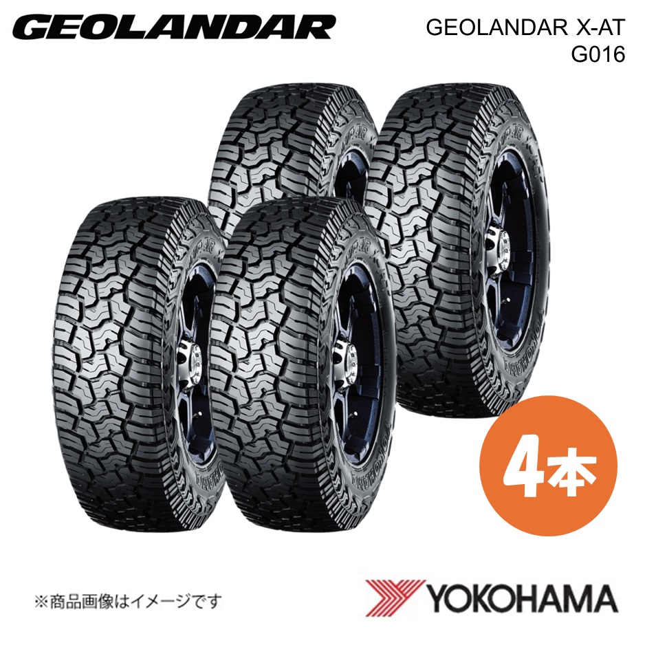 YOKOHAMA ヨコハマタイヤ GEOLANDAR X AT G016 295/70R17 オールテレーンタイヤ 4本 295 70 17 Q LTサイズ E5495 : yok qq e i 4143s : 車楽院