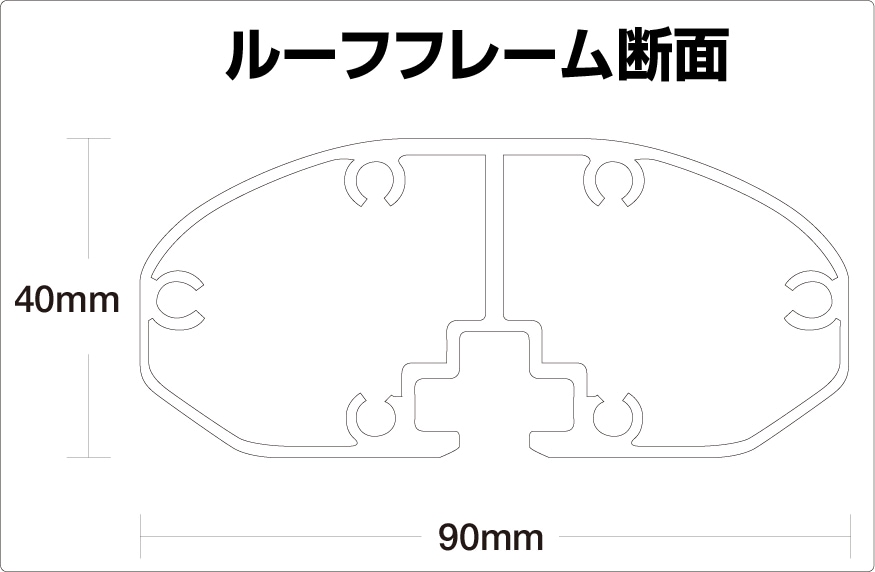 いつでもポイント10倍 ユーアイビークル （UI-vehicle) ルーフキャリア