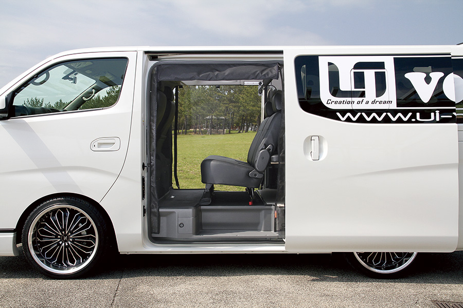 UI vehicle ユーアイビークル NV350キャラバン 虫除け 防虫ネット 1台 