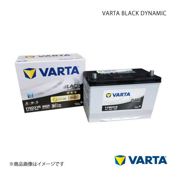 VARTA/ファルタ 自動車バッテリー VARTA BLACK DYNAMIC 115D31R :115d31r qq e f2 5044s:車楽院