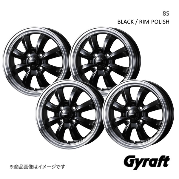 Gyraft/8S モコ MG33S アルミホイール4本セット【15×4.5J 4-100