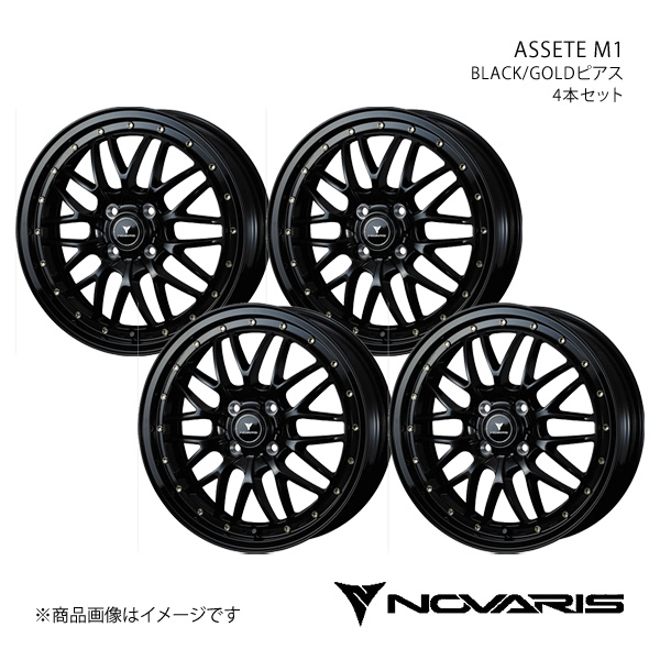 NOVARIS/ASSETE M1 フレアワゴン MM53S アルミホイール4本セット