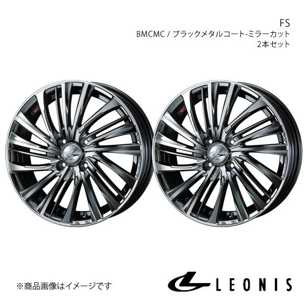 LEONIS/FS ソリオ MA15S アルミホイール2本セット【14×4.5J 4 100 INSET45 BMCMC】0039952×2 :ww qq e f2 h 146317s:車楽院