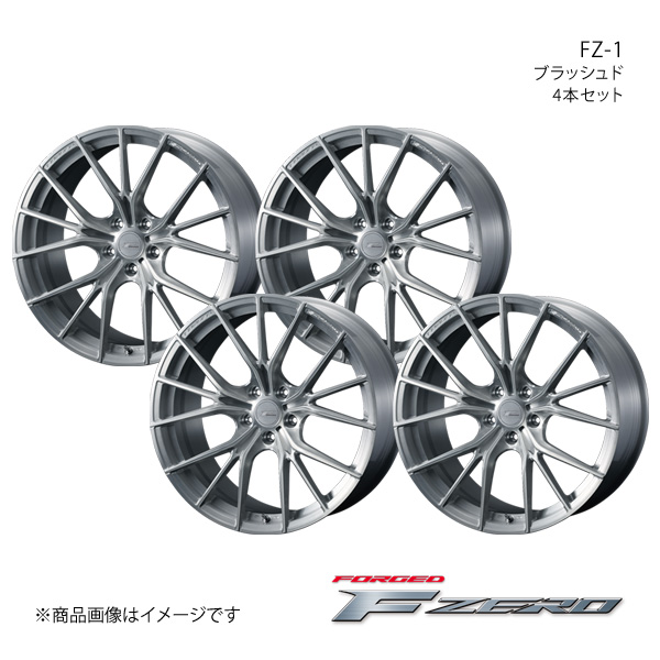 F ZERO/FZ 1 GS 190系 FR 純正タイヤサイズ(245/40 18) アルミホイール4本セット【18×8.0J5 114.3 INSET45 ブラッシュド】0038970×4 :ww qq e f2 h 227752s:車楽院