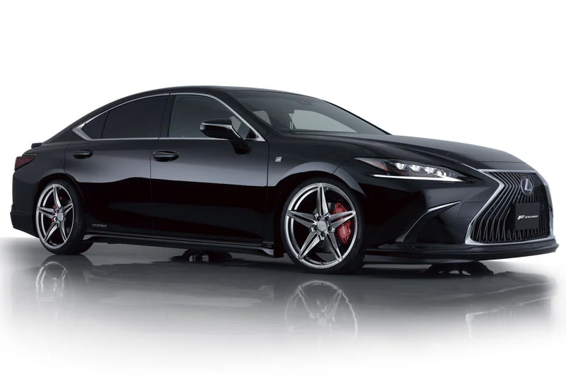 F-ZERO FZ-3 エフゼットスリー RENAULT アルカナ LJLH4MH アルミホイール2本セット 0039454×2【18×7.5J 5-114.3 INSET38 DIAMOND BLACK】の画像