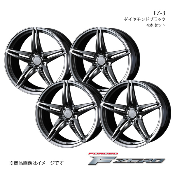 F ZERO/FZ 3 RX L10系 アルミホイール4本セット【21×9.0J5 114.3 INSET35 ダイヤモンドブラック】0039478×4 :ww qq e f2 h 240166s:車楽院