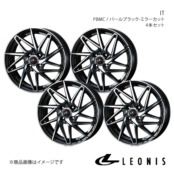 LEONIS/IT デミオ DY系 アルミホイール4本セット【14×5.5J 4 100 INSET42 PBMC】0040555×4 :ww qq e f2 h 259187s:車楽院