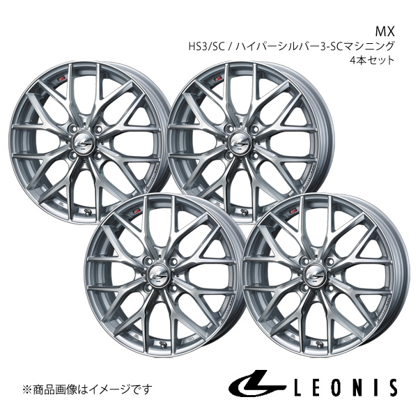 LEONIS/MX アルト/アルトエコ HA36S アルミホイール4本セット【15×4.5J 4 100 INSET45 HS3/SC】0037404×4 :ww qq e f2 h 216365s:車楽院