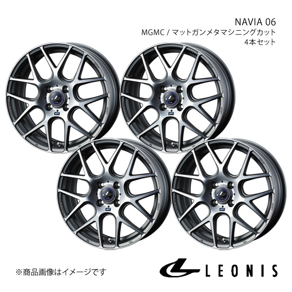 LEONIS/NAVIA 06 エブリイワゴン DA17W アルミホイール4本セット【16×5.0J 4 100 INSET45 MGMC】0037602×4 :ww qq e f2 h 220471s:車楽院