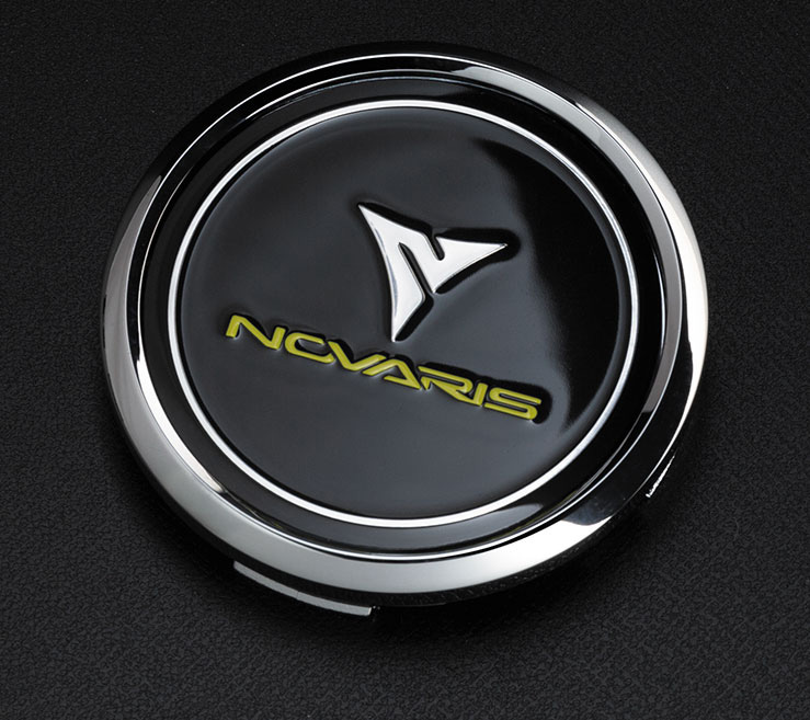 NOVARIS/BEONDE VF スカイライン V37 FR 4ポット(400R含む) ホイール1本【19×8.0J 5-114.3 INSET43 グロスガンメタ/ポリッシュ】0040075｜syarakuin-shop｜02