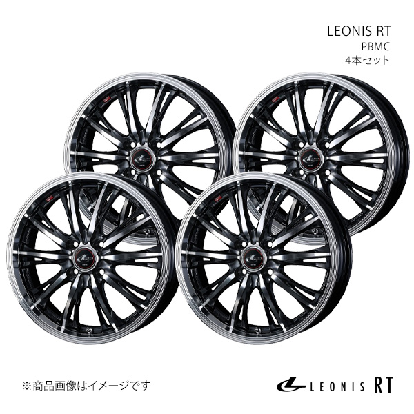 LEONIS RT レオニス アールティー ホイール 4本セット 0041158×4 【15×4.5J 4-100 INSET45 PBMC】