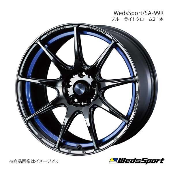 WedsSport/SA-99R CX-3 DK系 4WD アルミホイール 1本 【18×7.5J 5-114.3 INSET45 BLC2】 73907
