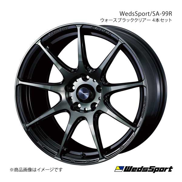 WedsSport/SA-99R アコード CR5/CR6/CR7 アルミホイール 4本セット 【18×7.5J 5-114.3 INSET45 WBC】 73909×4