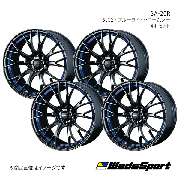 WedsSport/SA 20R GT R R33 アルミホイール4本セット【18×9.5J 5 114.3 INSET38 BLC2】0072748×4 :ww qq e f2 h 283123s:車楽院