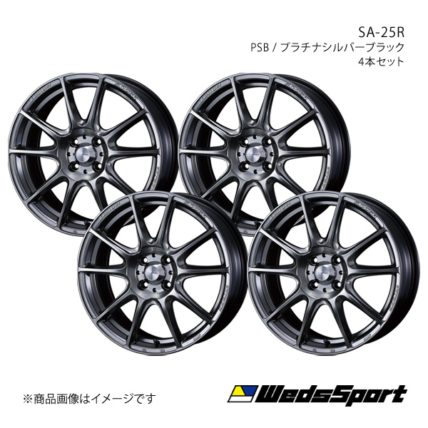 WedsSport/SA-25R ヴィッツ 130系 純正タイヤサイズ(195/45-17) アルミホイール4本セット【17×7.0J 4-100  INSET50 PSB】0073705×4 : 0073705-qq-e-f2-287858s : 車楽院 Yahoo!ショッピング店 - 通販 -  Yahoo!ショッピング