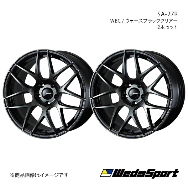 WedsSport/SA-27R ミラージュ A03A/A05A 純正タイヤサイズ(165/60-15) アルミホイール2本セット【15×6.0J 4-100 INSET38 WBC】0074158×2｜syarakuin-shop