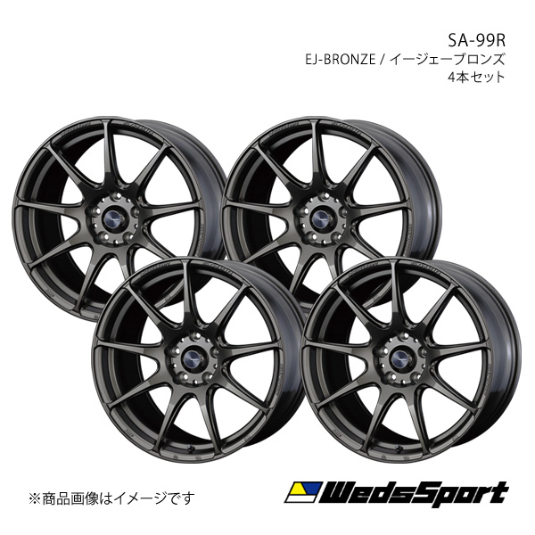 ウェッズ ウェッズスポーツ SA-99R 4本セット ホイール スイフト ZC72S/ZD72S 0073869 weds ウエッズ WedsSport SA99R アルミホイール 4枚 1台分