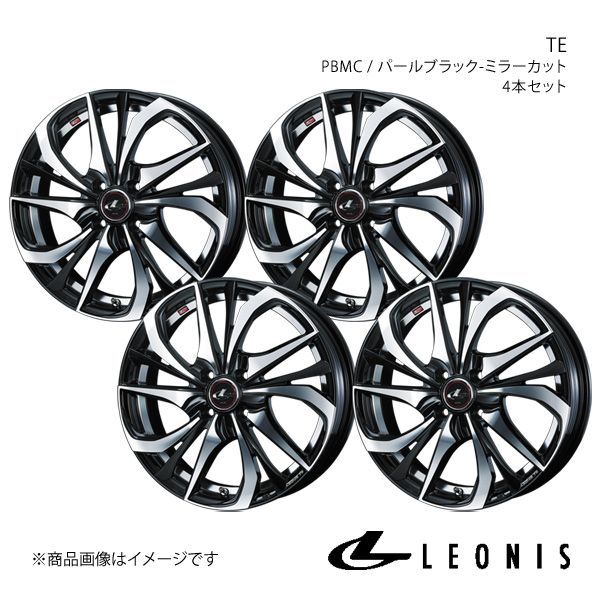 LEONIS/TE カローラフィールダー 160系 純正タイヤサイズ(185/60 15) アルミホイール4本セット【15×5.5J 4 100 INSET43 PBMC】0038743×4 :ww qq e f2 h 223894s:車楽院