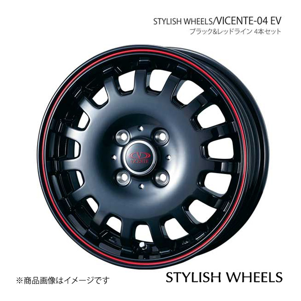 外箱不良宅配便送料無料 WEDS STYLISH WHEELS/VICENTE-04 CA スクラム