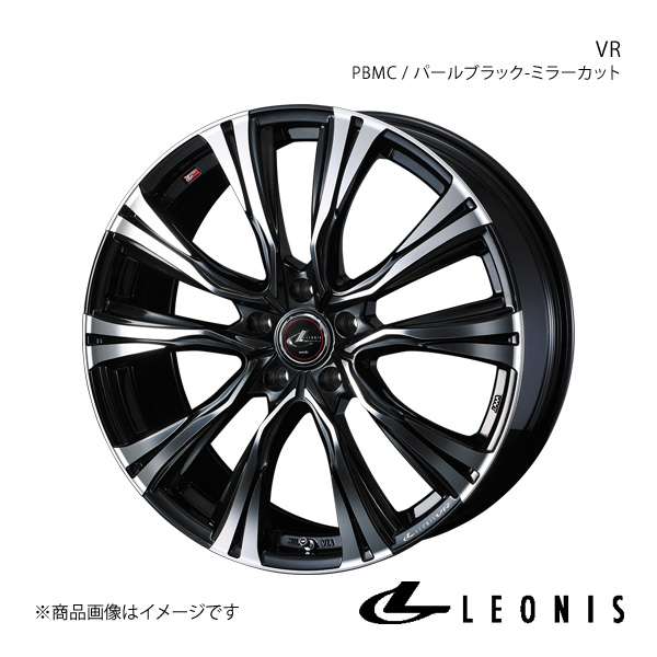 LEONIS/VR クラウン 170系 FR 純正タイヤサイズ(205/65-15) アルミホイール1本【15×6.0J 5-114.3 INSET43 PBMC】0041216｜syarakuin-shop