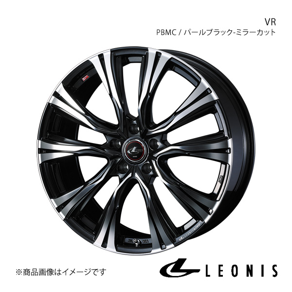 LEONIS/VR アルファード 20系 アルミホイール1本【16×6.5J 5-114.3 INSET40 PBMC】0041231｜syarakuin-shop