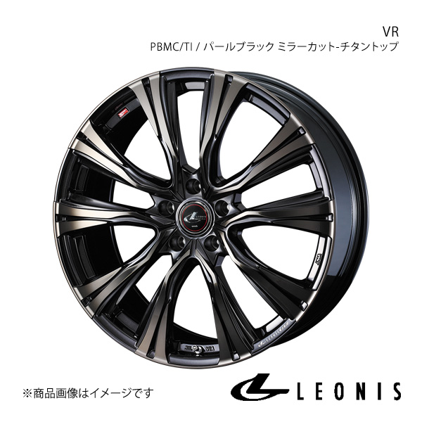 LEONIS/VR クラウン 170系 FR 純正タイヤサイズ(205/65-15) アルミホイール1本【15×6.0J 5-114.3 INSET43 PBMC/TI】0041215｜syarakuin-shop