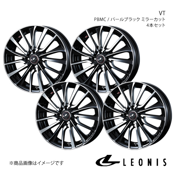 LEONIS/VT ヴィッツ 130系 アルミホイール4本セット【14×5.5J 4 100 INSET42 PBMC】0036324×4 :ww qq e f2 h 212944s:車楽院