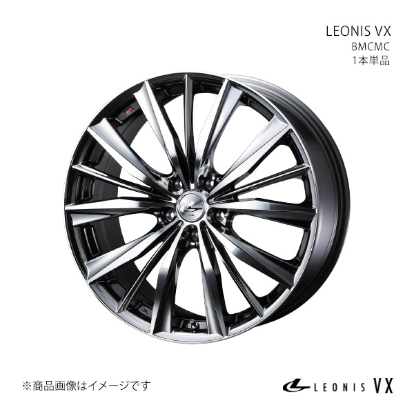 LEONIS VX レオニス ブイエックス ホイール 1本単品 0033284 【19×7.5J 5-114.3 INSET53 BMCMC】