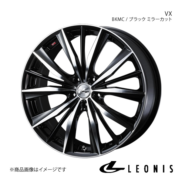 LEONIS/VX アコード CL7/CL8/CL9 アルミホイール1本【18×7.0J 5-114.3 INSET53 BKMC】 0033277