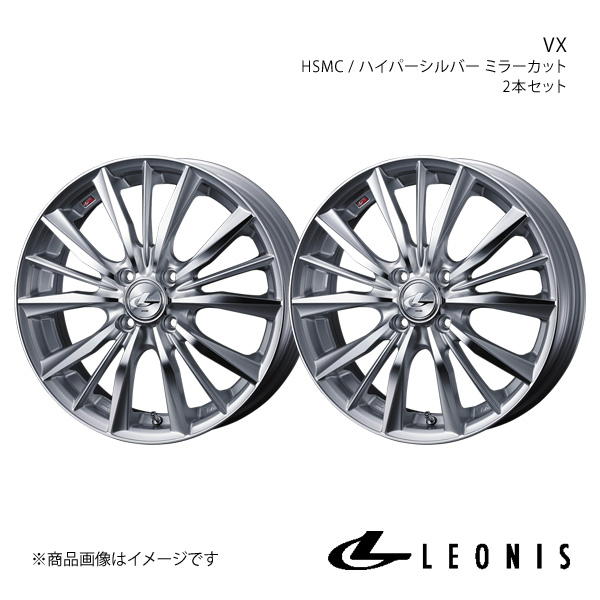 LEONIS/VX ミラージュ A03A/A05A 純正タイヤサイズ(165/60-15) アルミホイール2本セット【15×6.0J 4-100 INSET43 HSMC】0033238×2｜syarakuin-shop