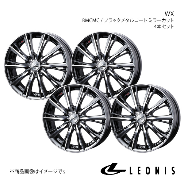 LEONIS/WX ソリオ MA26S/MA36S/MA46S アルミホイール4本セット【14×4.5J 4 100 INSET45 BMCMC】0033856×4 :ww qq e f2 h 208806s:車楽院